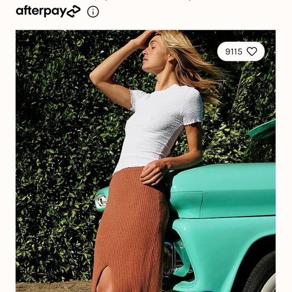 Free People Dresses & Skirts - NWT Free People Skyline MIDI Skirt